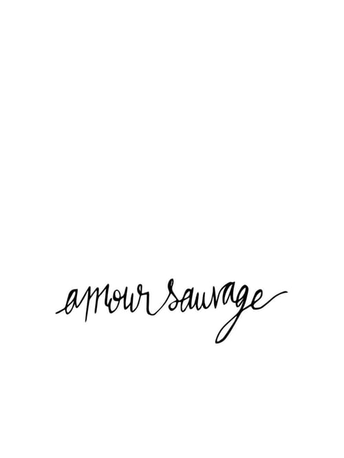 Image of Collier "Amour Sauvage"