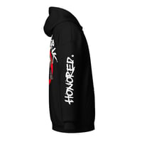 Image 2 of HONORED. Black Zip-Up