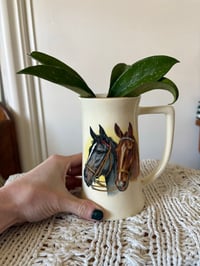 Image 5 of Hoya Pubicalyx in gilded Horse Mug