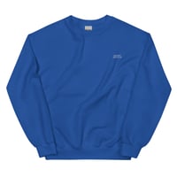Image 1 of Sad But Rad Club Sweatshirt (Blue)