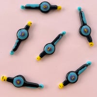 Image 4 of Fused glass tiny bop-it magnets
