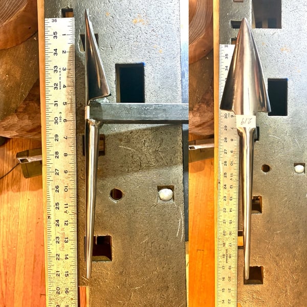 Image of Small Blowhorn Stake - 14" length (item 219)