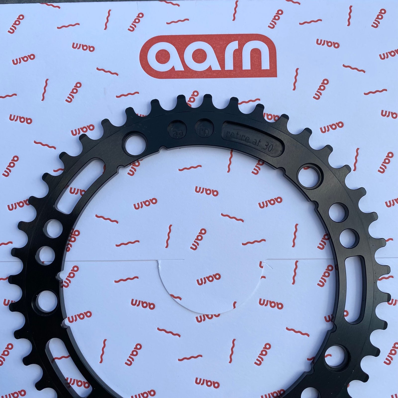 Aarn black track ring | king kog brooklyn