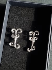 Image 2 of small ornament earstuds 