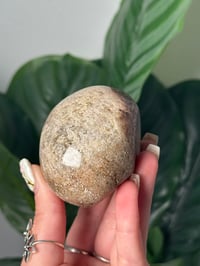 Image 3 of SELF STANDING PERFECTLY CLEAR GARDEN QUARTZ LENS -BRAZIL-