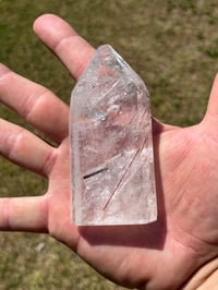 Image 15 of Red Rutile & Clear Quartz Tower #2360