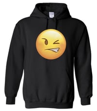  Black Stinkeye Emoji Hoodie 