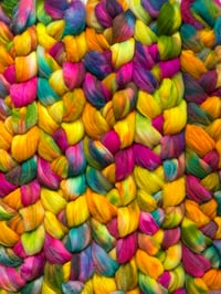 Image 2 of Sunset in Cyberspace, on Super Soft: 80% SW fine Merino, 20% Cashmere