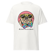 Image 5 of ADULT TEE- Rainbow Toby Pug