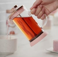 Image 5 of Riley™ Glass Portable Mini Coffee and Tea Press Pot 12oz