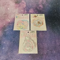 Sanrio Japan Fluffy Heart Sticker Set