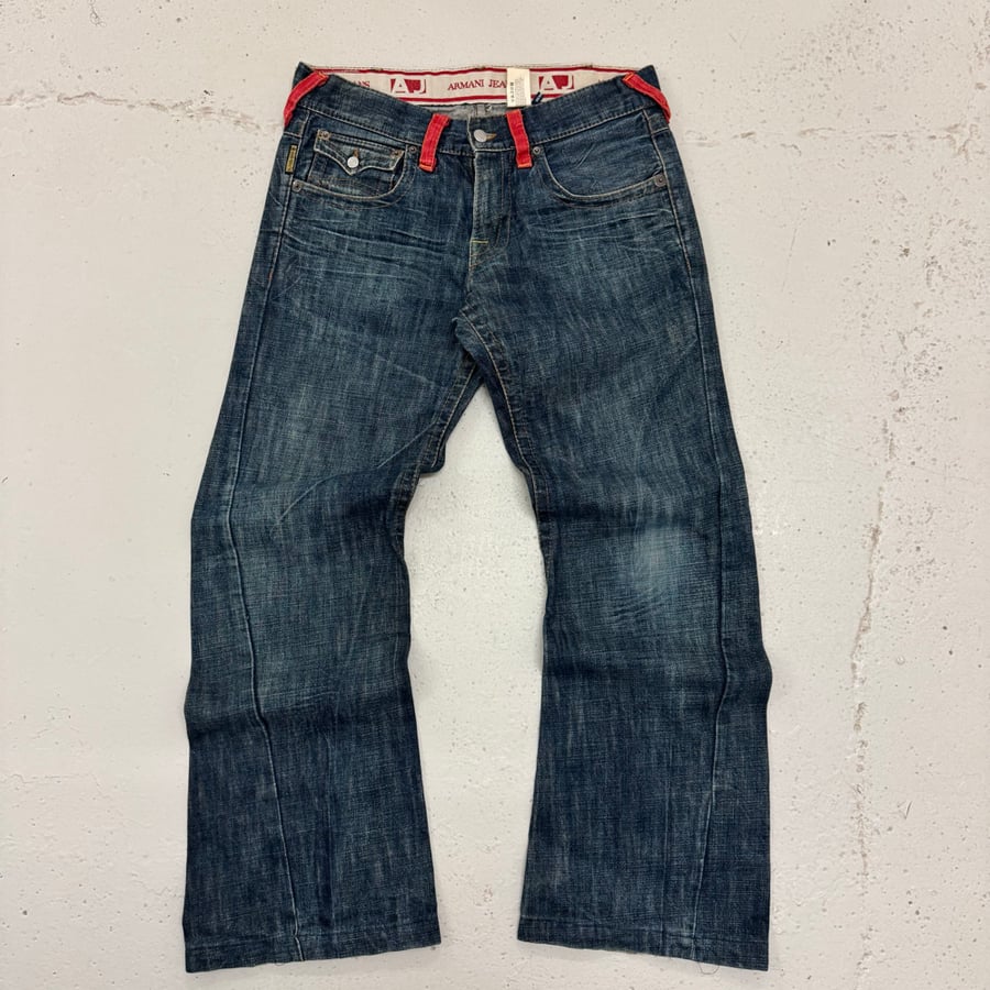 Image of 2000s Armani Bootcut Jeans, Size 34” x 31”