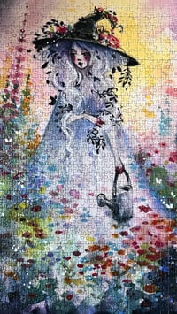 Image 2 of Puzzle : the garden (+print)