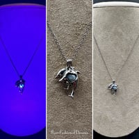 Image 1 of The Glow Up Collection Dolphins Necklace