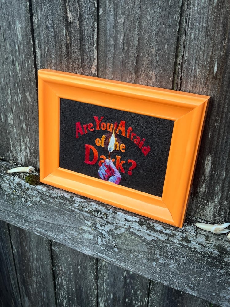 Image of Are You Afraid of the Dark? Embroidery