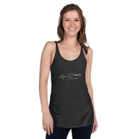 Image 1 of Love Ganja Racerback Tank
