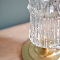 Image 5 of Lampe A Poser Verre Ciselé Haute