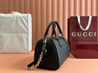 Image 8 of GG Monogram Boston Bag