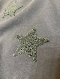 Image 2 of Small - Xlarge star *oversized destroyed sweatshirt