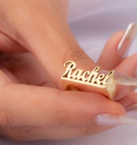 Custom Name Ring