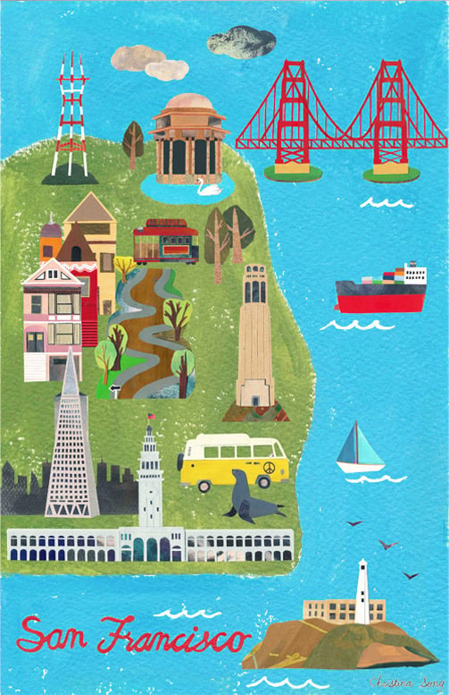 Image of San Francisco City Map