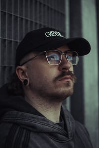 Image 2 of Greysight Logo Dad Hat – Black Adjustable Cap