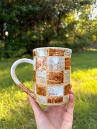 Image 6 of Checkered bronc mug