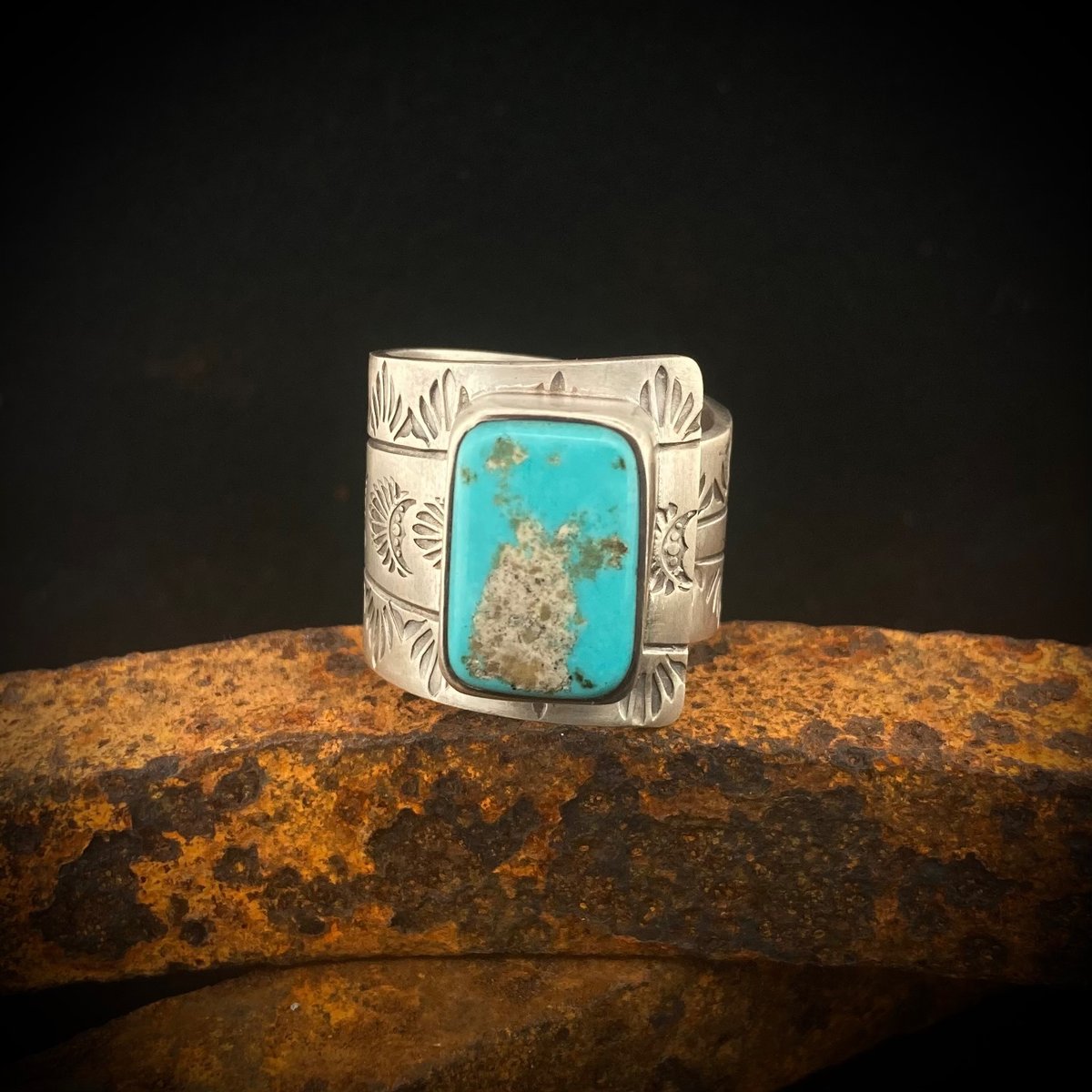 Blue Gem Turquoise Ring 4