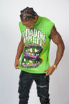 Oversized Sleeveless Tee (GREEN)