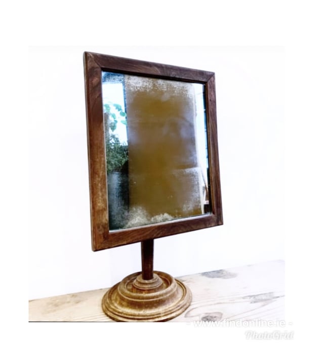 Antique retail mirror