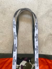 Image 3 of Heavy Duty Parachute Tote (Orange/Camo)