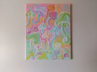 Image 1 of Pastel Mushrooms