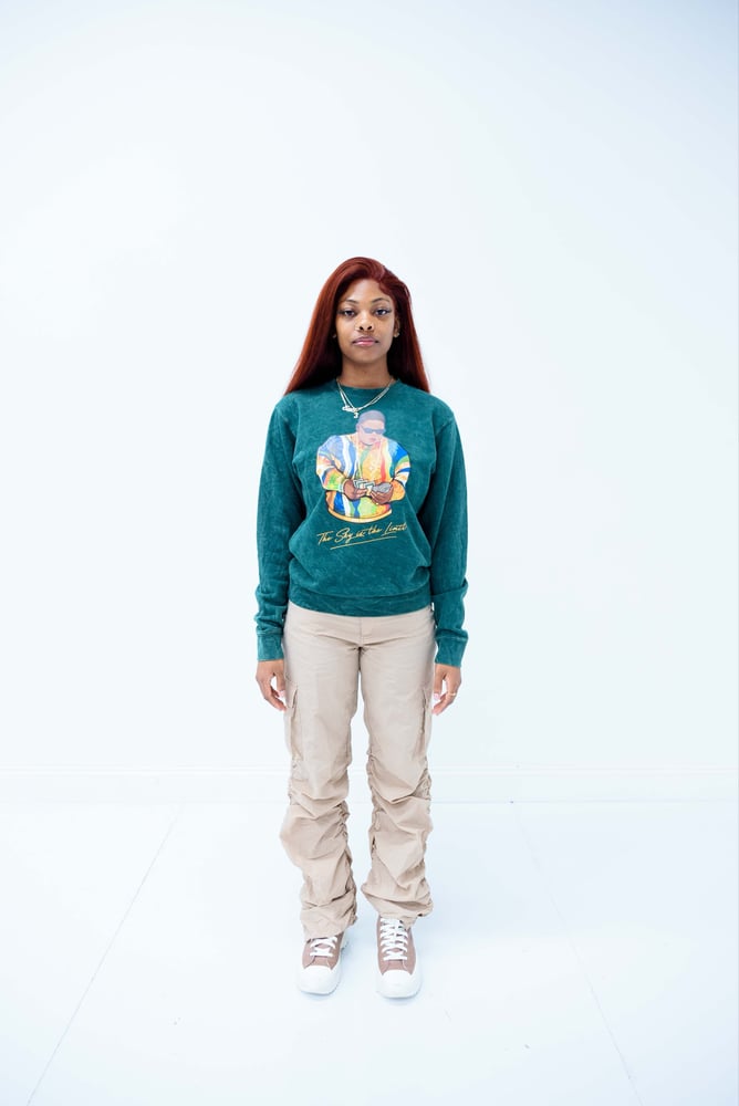 Image of Vintage Emerald Sky is the Limit crewneck