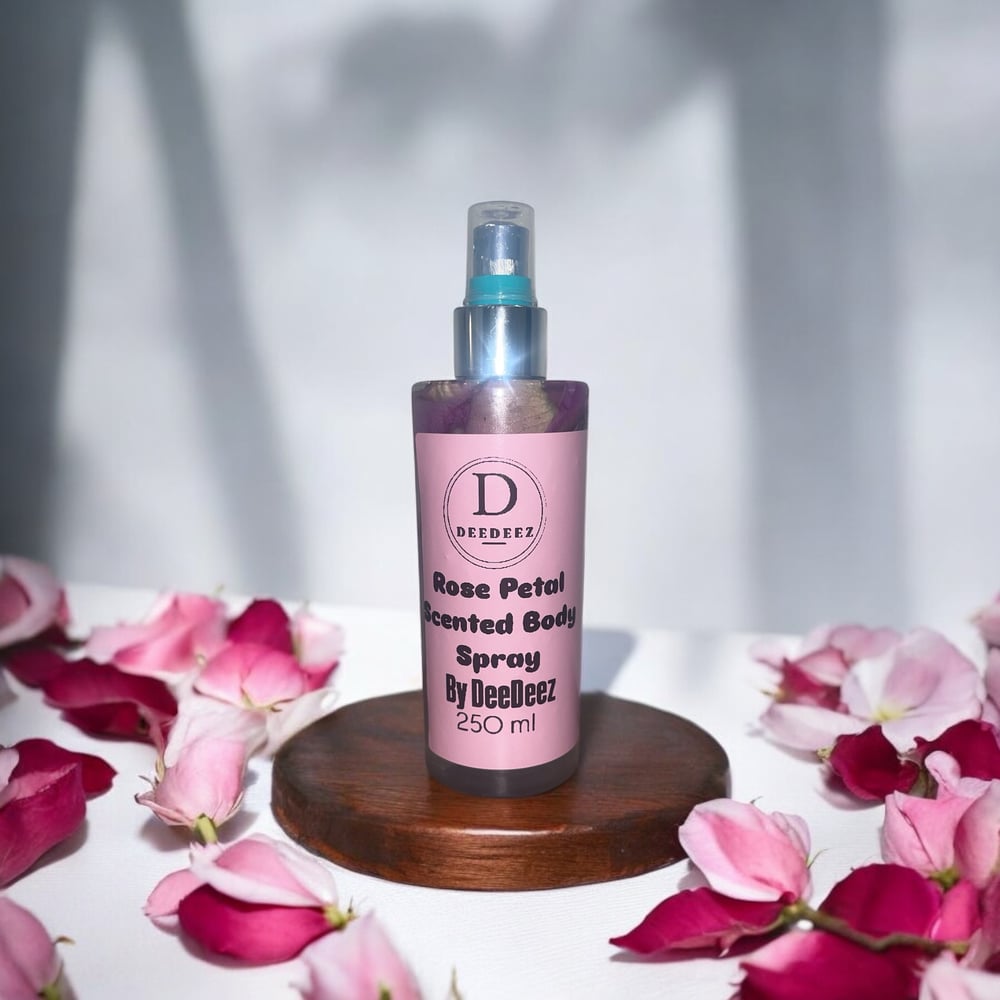 Image of Rose petal body spray (sweet and floral)