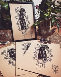 Image 2 of Plague Doctor Print