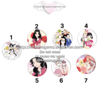 Image 3 of Princess Jellyfish Buttons