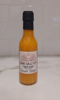 Ghost pumpkin hot sauce