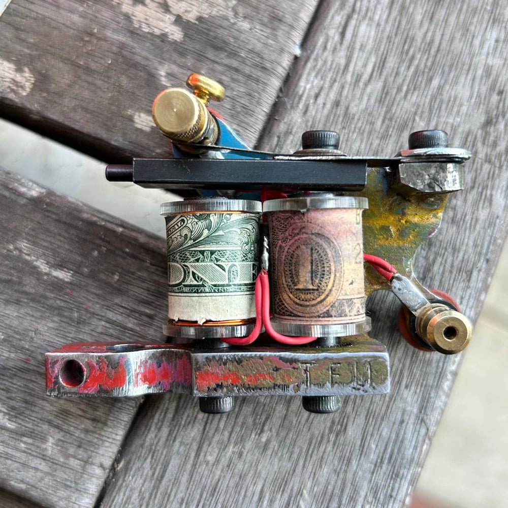 Handmade custom - FUNKY DOLLARZ - medium liner (5-11)