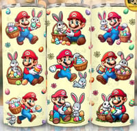 Easter Mario 20oz tumbler