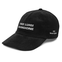 Image 10 of free luigi mangione Vintage corduroy cap