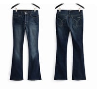 Image 5 of New Sz 6 Tall Calvin Klein Dark Denim Jeans #8721*1.8