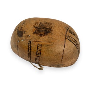 Image of VINTAGE AFRICAN WOODEN BOWL