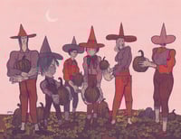 Image 1 of Witchy Pumpkins - Print