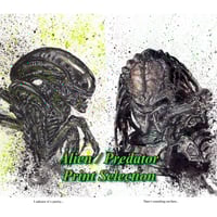 Image 1 of Alien / Predator Print Selection