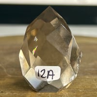 Image 1 of Smoky Quartz Faceted Flame (12A)