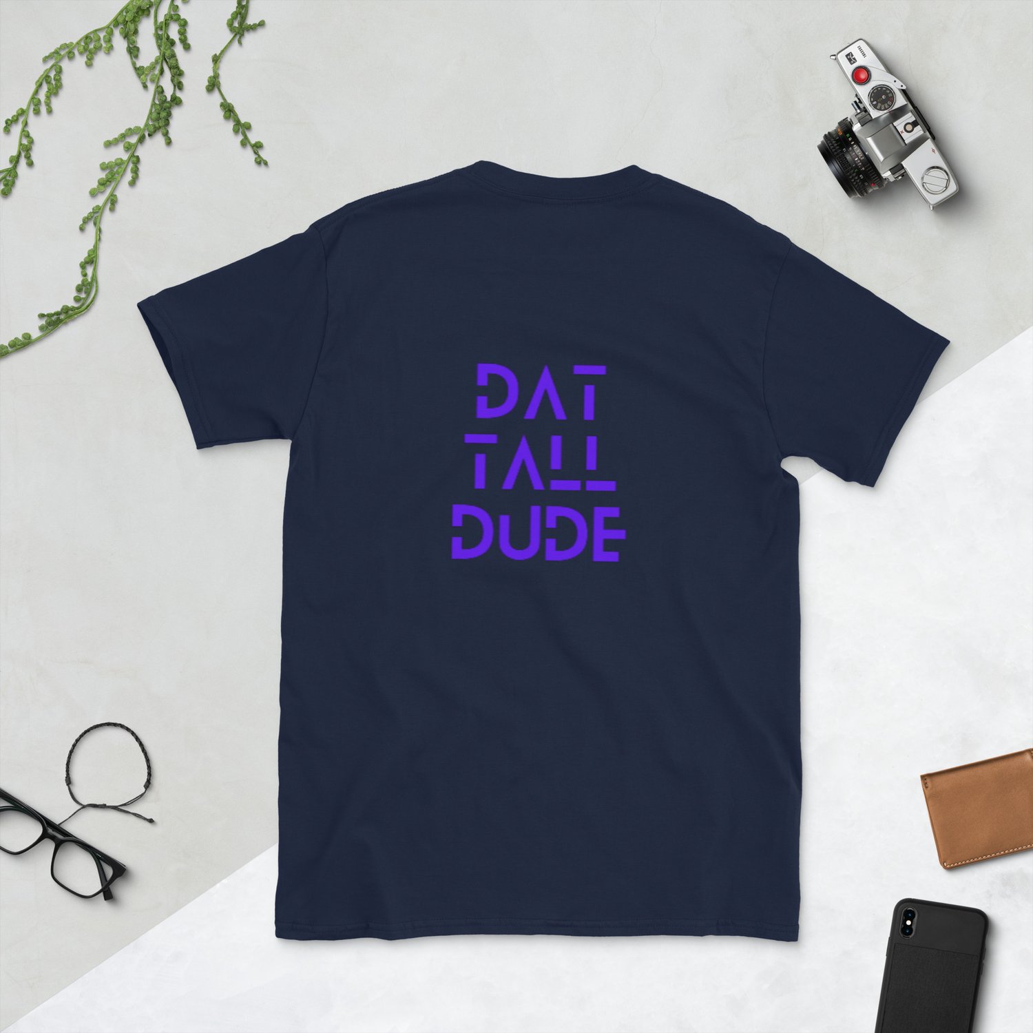 Image of Dat Tall Dude purple T-Shirt