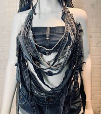 Image 2 of Denim Strappy Top