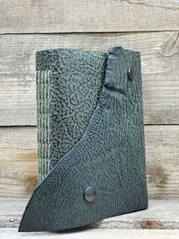 Image 1 of Medium Leather Sewn Chains Stitch Blank Book