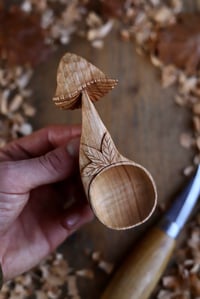 Image 5 of Mushroom & Leaf-Coffee Scoop