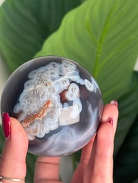 Image 5 of MOZAMBIQUE SWAZI AGATE SPHERE C